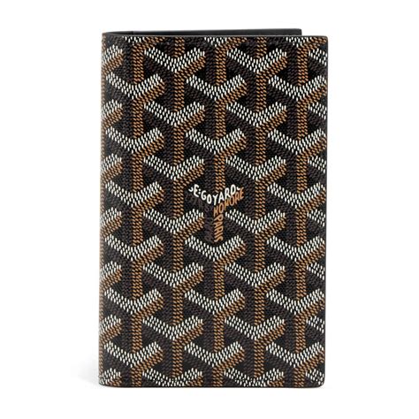 goyard black passport holder|goyard passport cover price.